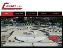 Tablet Screenshot of cimecel.com